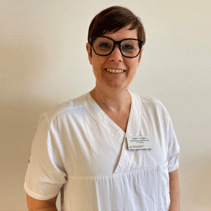 Annica Löfgren, sjuksköterska vid Skåne universitetssjukhus i Malmö